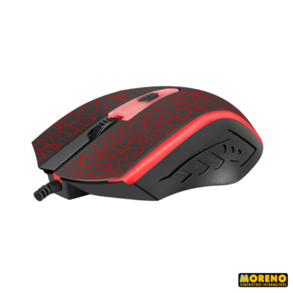 MOUSE XTRIKE  GM206 7  LUCES- 4 BOTONES - DPI 1000 - Imagen 4