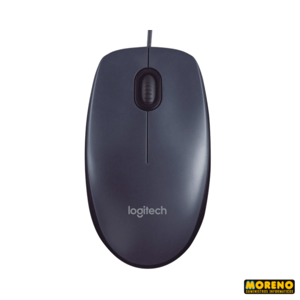 MOUSE LOGITECH OPTICO C/CABLE M90 - Imagen 3