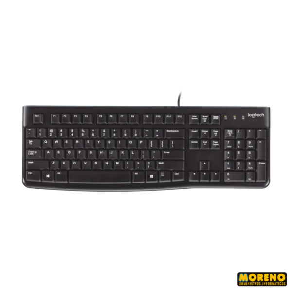 TEC. USB LOGITECH K120 NEGRO - Imagen 2