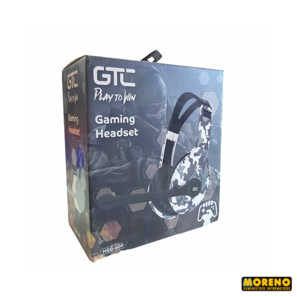 AURI. GTC HSG-609 AURI CAMUFLADO -3,5PLUG VINCHA - Imagen 2
