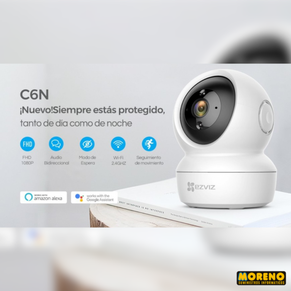 CAMARA EZVIZ C6N 1080P HD/NIGHT VISION /AUDIO - Imagen 2