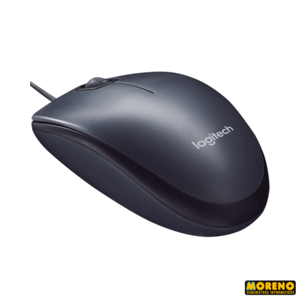 MOUSE LOGITECH OPTICO C/CABLE M90 - Imagen 2