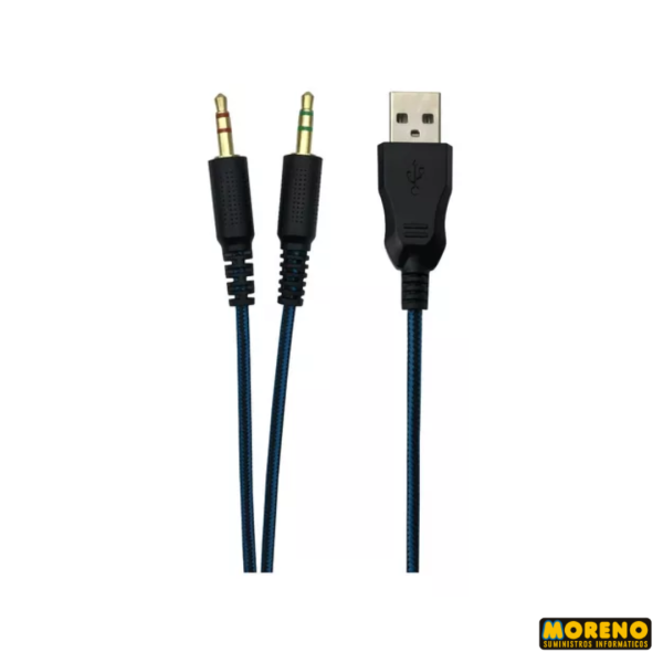 AURI. GTC HSG-603 2 X 3,5 plug Y USB + ADAP. VINCH - Imagen 2