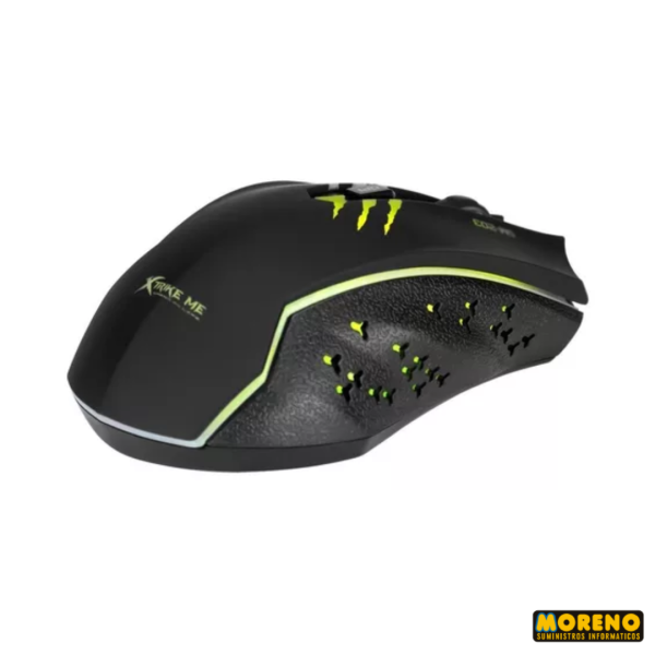 MOUSE XTRIKE GM-203 7 COLORES DE LUZ - 6 BOTONES - - Imagen 4