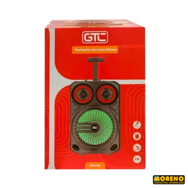 PARL. C/ MIC -FM-AUX-LECTOR -BLUET.V.5 GTC SPG-145 - Imagen 4