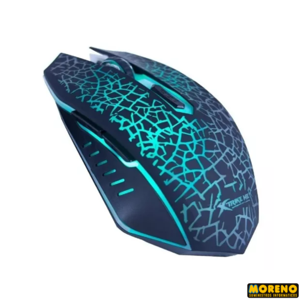 MOUSE XTRIKE GM-205  7 COLORES DE LUZ - 6 BOTONES - Imagen 3