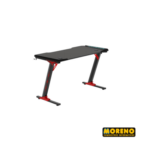ESCRITORIO GAMER LED 120X73X60 APOYA VASO GTC GTA2 - Imagen 5