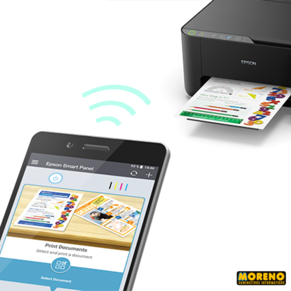 IMPRESORA EPSON MULTIFUNCION ECO TANK L3250W - Imagen 2
