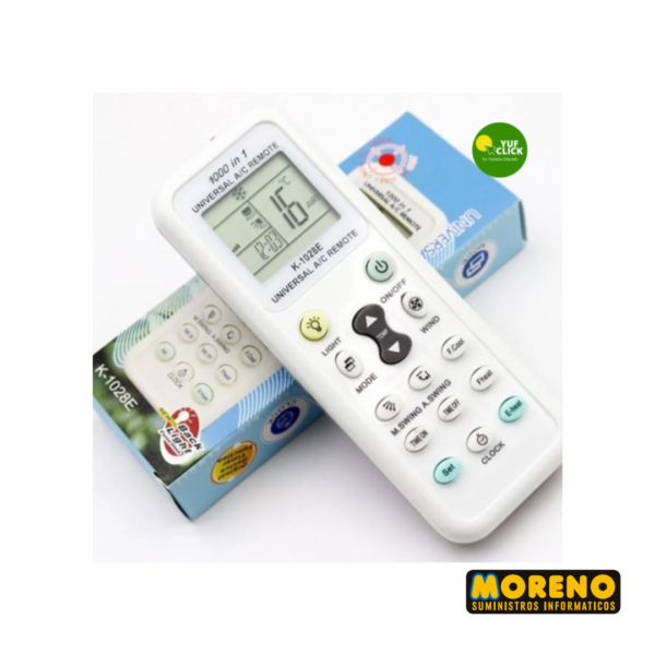 CONTROL REMOTO UNIVERSAL P/AIRES K1028