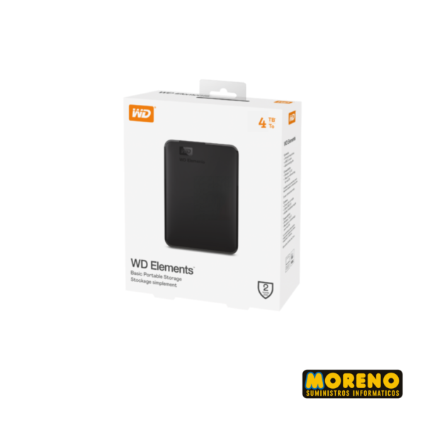 DISCO DURO EXTERNO W DIGITAL 4 TB ELEMENT 3.0