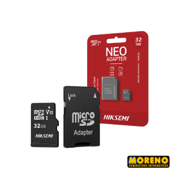MICRO 32 GB C/ADAPTADOR HIKSEMI NEO