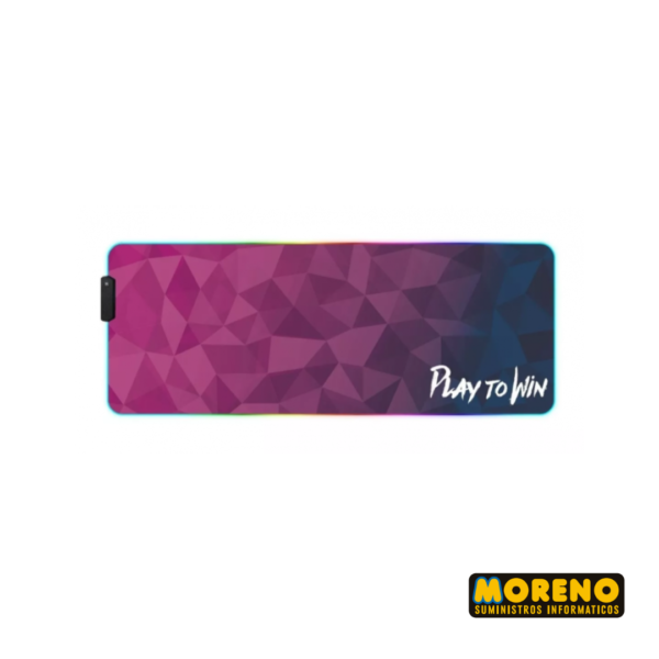 PAD MOUSE LUMINOSO 800 X 300/4MM GTC PAD015