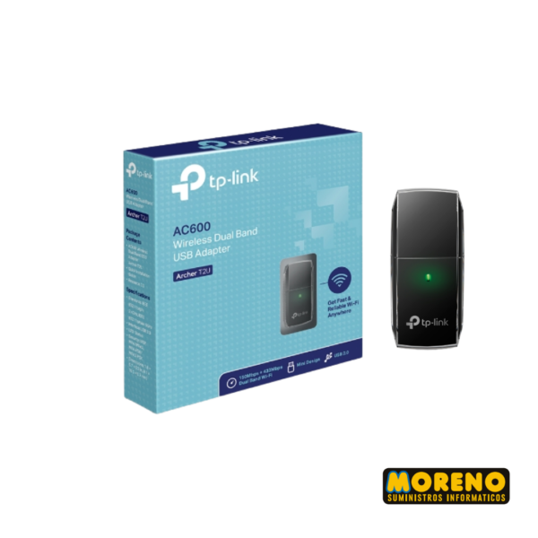 PLACA RED INAL.433MB USB 2 B.TPLINK ARCHER T2U