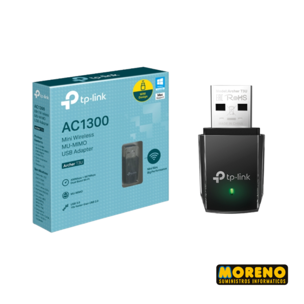PLACA RED INAL.867MB -2 BANDA TPLINK ARCHER T3NANO