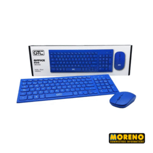 COMBO TEC. + MOUSE INAL.GTC CBG 026 AZUL