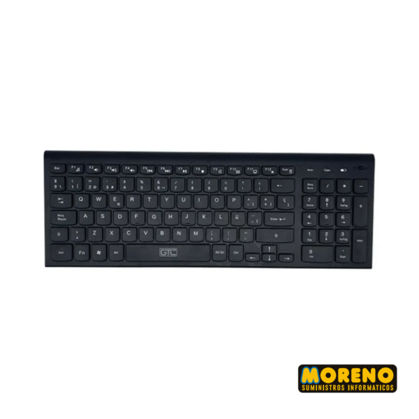 COMBO TEC. + MOUSE INAL.GTC CBG 026 NEGRO - Imagen 2