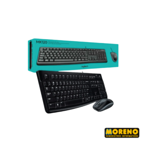 COMBO TEC. + MOUSE LOGITECH MK120