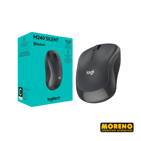 MOUSE INAL. BLUET. LOGITECH M240 SILENT - Imagen 8