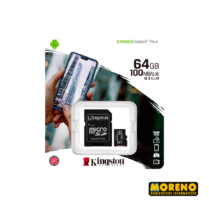 SD+ MICRO 64 GB KINGSTON 64GB GB CLASE 10 CANVAS