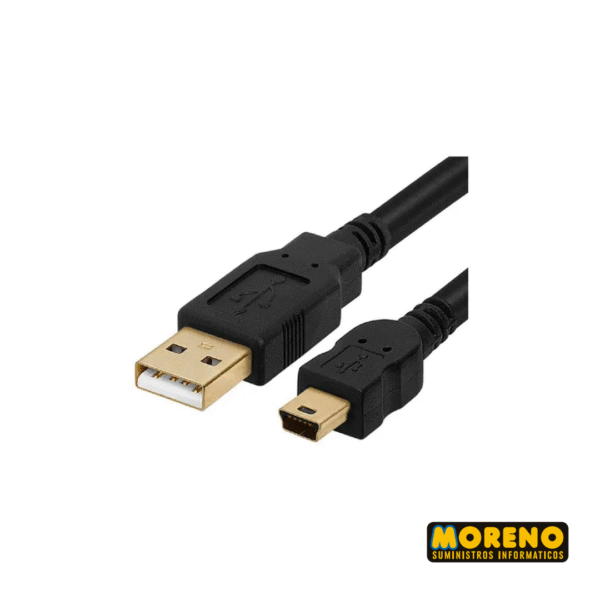 CABLE 5 PINES MINI USB  A USB 1.5M