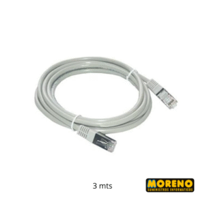 CABLE DE RED 3 MTS INTCO CAT. 5E