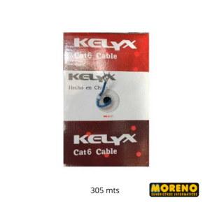 CABLE DE RED DE 305 MTS UTP CAT. 6  INTERIOR KELIX