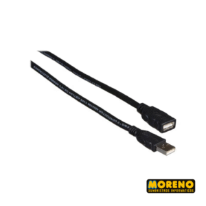 CABLE EXTENSION USB 70 CM EN BOLSA