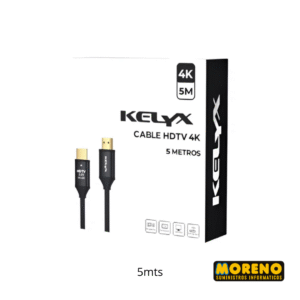 CABLE HDMI A HDMI 5 MTS 4K KELIX