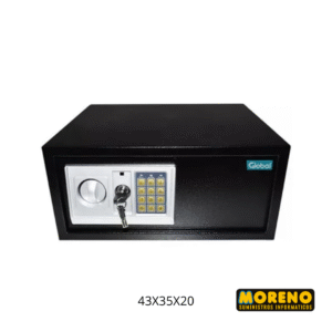 CAJA FUERTE  GLOBAL 43X35X20 APER. ELEC. CON TEC.