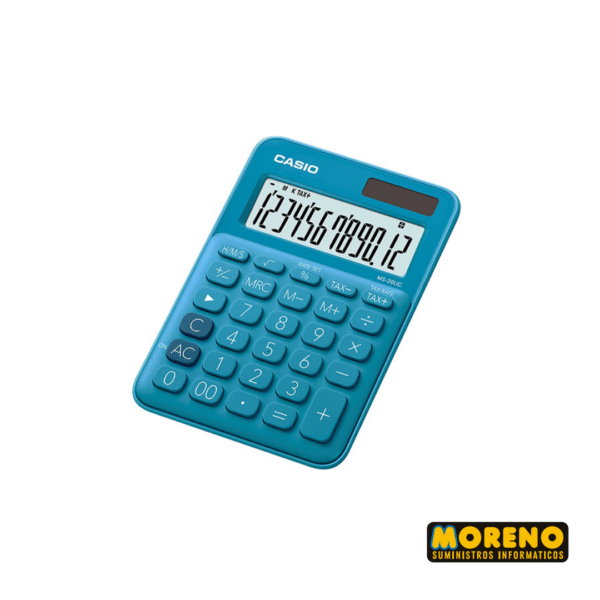 CALCULADORA CASIO MS20UC - 12 DIG.