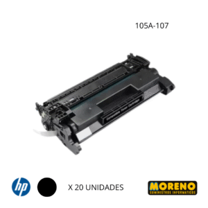 CART.ALT. HP 105A-107 X 20 UNIDADES  S/CHIP