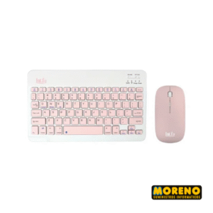 COMBO MINI TEC.+ MOUSE BLUET.ROSA INTCO RDKM 906