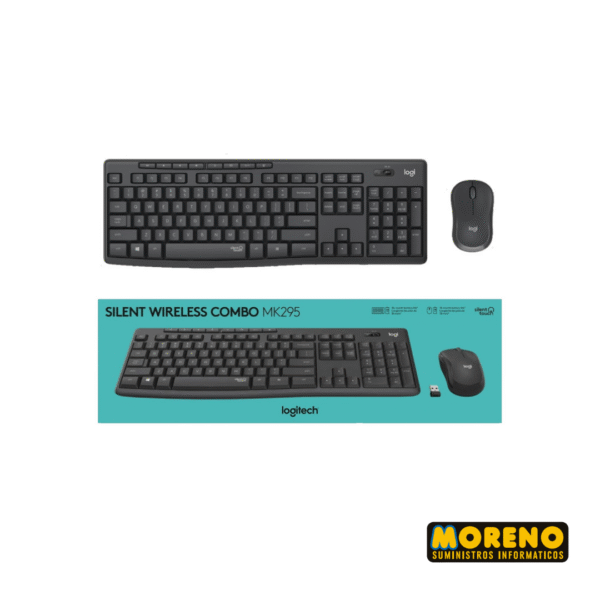 COMBO TEC. + MOUSE INAL.LOGITECH MK295 SILENT