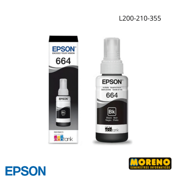 EPSON ORIGINAL L200-210-355 T 664