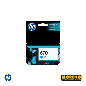 HP ORIGINAL *670 CYAN C6380