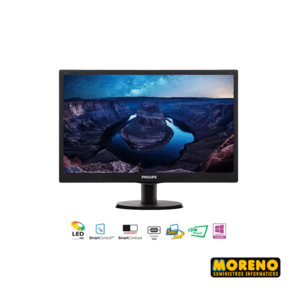 MONITOR LED PHILIPS 18.5 ‘‘ VGA-HDMI - HD