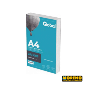 PAPEL GLOSSY FOTO A4 X 20H. GLOBAL