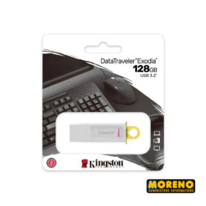 PEN DRIVE KINGSTON 128 GB DT EXODIA BLANCO