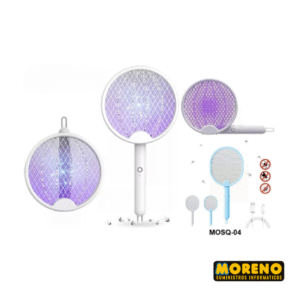 RAQUETA ANTIMOSQUITO PLEGABLE RECARGABLE MOSQ04