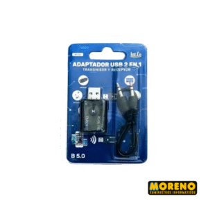 RECEPTOR Y EMISOR DE AUDIO BLUET 5,0  INTCO WI-06