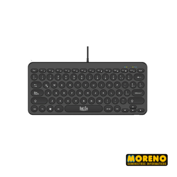TEC. MINI  PORTATIL USB TEC.REDONDAS INTCO RDK 102