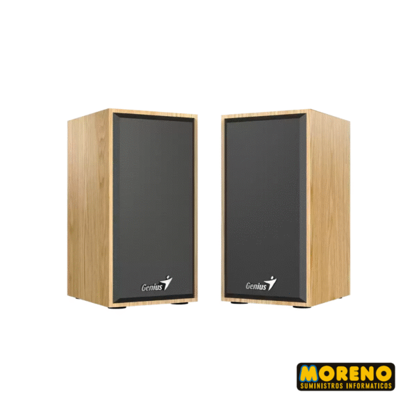 PARL. GENIUS 6W USB 2.0 SIMIL MADERA SP-HF180