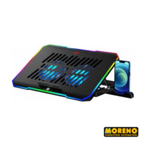 BASE REGULABLE GAMER COOLER RGB HABIT F2069