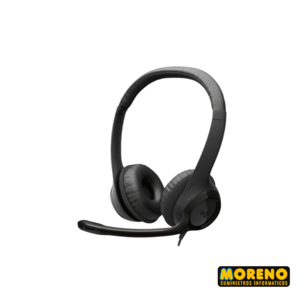 AURI. LOGITECH  H 390 - USB  VINCHA NEGRO - Imagen 2
