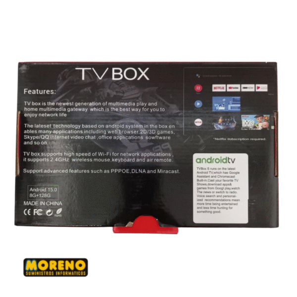 TV BOX  4K ANDROID15 -8GB -C/MAGI TVBOX 2026 - Imagen 2