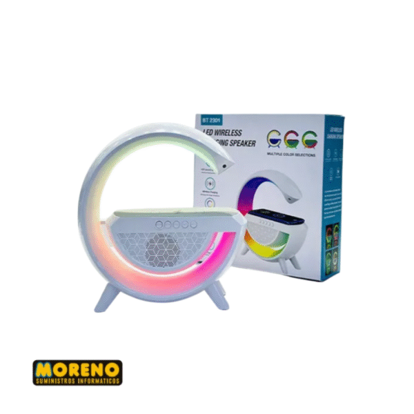 PARL. BLUETOOTH C/ CARGA INALAM.FM RGB BT2301
