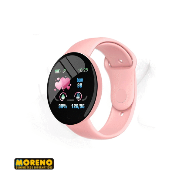 RELOJ SMART REDONDO MACARON - Imagen 2