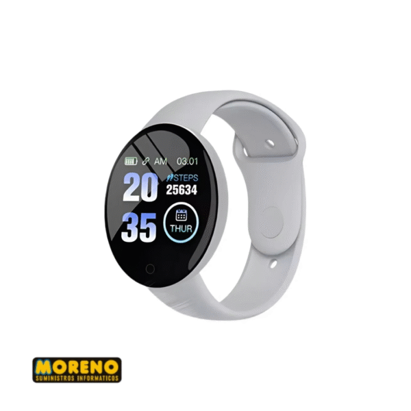 RELOJ SMART REDONDO MACARON - Imagen 5