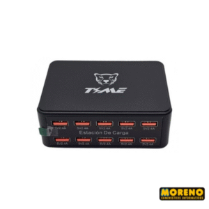 CARGADOR 220V.DE 10 PUERTOS USB 2.4A C/U CAR59051
