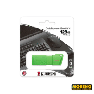 PEN DRIVE KINGSTON 128 GB DT EXODIA M VERDE